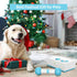PETGEEK Interactive Dog Bone Toy, Automatic Chase Toy for Medium/Large Dogs, USB Rechargeable, Safe Material, Blue