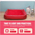PartyKindom Dog Blankets for Small Medium Large Dogs, Washable Soft Plush Reversible Pet Blanket, Couch Protector Cover