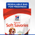 8 oz. Hill's Natural Soft Savories Dog Treats, Beef & Cheddar, Bag