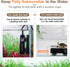 hygger Mini Fish Tank Submersible Heater, 20W for 1-5 Gallons Desktop Betta Aquarium with Digital Display Controller