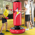 66 Inch Set, 6-12, MMA QPAU Kids Punching Bag Toy with Boxing Gloves, Larger Stable Kids Inflatable Boxing Bag Gifts