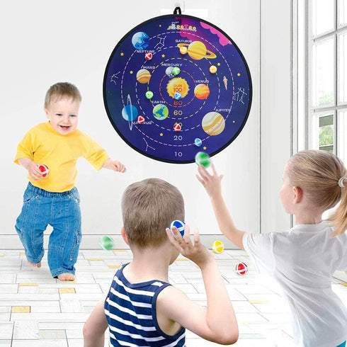 29" 3 4 5 6 7 8 9 10 11 12 BooTaa Large Dart Board for Kids, Kids Dart Board with Sticky Balls, Boys Toys, Indoor/Sport