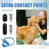 Hotop 12 Pcs Extra Contact Points for Dog Training Collars, Replacement Prongs with Conductive Rubber Caps