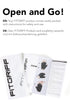 Fitgriff Workout Gloves (Padded) for Men & Women - Fingerless Gym Gloves for Weight Lifting, Training - Full Palm