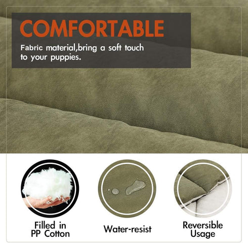 Outdoor Dog Bed, Waterproof, Washable, Large Size, Durable Portable Camping Travel Pet Mat