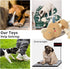 Large Dog Toys, Cute Squeaky Stuffed Animal Plush Toy for Puppies, Durable Chew Toy for All Breeds (Brown)