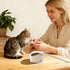 8Pack 3oz 2.56''/65mm Canned Cat Food Storage Container for Cat Cans, Transparent Plastic Pet Food Sealer with Can