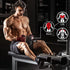 Yes4All Tricep Press Down Cable Machine Attachment Set, V-Shaped Bar & LAT Pull Down Straight Rotating Bar