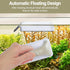1/4"-1/2" Yaubay Aquarium Magnet Glass Cleaner, Magnetic Fish Tank Cleaner with Algae Scraper, Double Sided Cleaning