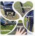 HI SUYI Backpacking,Durable 600D Portable Camping Chair Foot Rest Stool Lightweight Heavy Duty Folding Outdoor Picnic