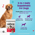 Dinovite Probiotic Supplement for Dogs, Omega 3 for Hot Spot Relief, Skin & Coat Supplement, 30 Day Supply for Large