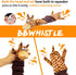 Squeaky Dog Toys for Boredom, No Stuffing Tug-of-War Toy with Crinkle Paper, Interactive Elastic Puppy Toys for All