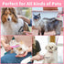 Dog Grooming Brush Shedding Kit - 9PCS Complete Grooming Solution for All Breeds, Promotes Healthy Skin and Coat