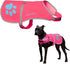 Dog Reflective Vest, Hi-Vis Fluorescent Visibility for Pet Safety On/Off Leash, Urban & Rural Areas (Pink, X-Small)