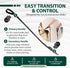 Sporn Dual Handle Padded Dog Training Leash, 6ft Heavy Duty for Maximum Control, Reflective Strap for Visibility