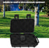 Tbest Organizer Box Heavy Duty,Outdoor Waterproof Shockproof Airtight Survival Box Storage Container Case Carry Box Black Dry Storage Box for Fishing Cam Hiking Outdoor Activities(B)