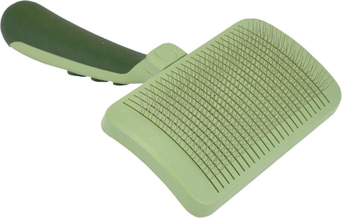 Coastal Pet Safari Dog Self-Cleaning Slicker Brush - Dog Deshedding Brush -