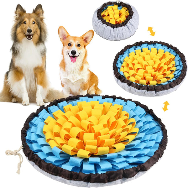 SZEE Snuffle Mat for Dogs, Adjustable Sniffing Mat for Smell Training and