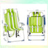 Pinikuyiro Backpack 5-Position Folding Beach Chairs,Portable Lay Flat Foldable Chair with Cup Holder and Towel Bars