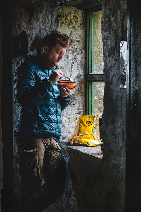 Backpacking (2 FIREPOT Baked Apple Porridge - Healthy Plant Based Dehydrated Camping & Meals Servings)
