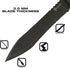 Reapr 11019 Legion Tactical Sword with Sheath for Camping, Hiking, Emergencies, Self-Defense, 20" Overall Length, Black