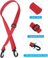 PATIKIL Adjustable Ski Boot Carrier Strap, Snowboard Boots Carrying Strap, Red, for Ski Boots and Ice Skates
