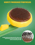 Cute Sunflower Self Cleaning Brush for Dogs & Cats, Shedding and Deshedding Pet Brush for Rabbits
