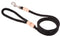 Alvalley Black Sport Snap Lead for Dogs Made of Strong Multifilament Polypropylene Rope (8mm X 123cm Or 5/16 in X 4ft)