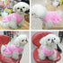 Dog Skirt Shirts, Puppy Dresses for Small Dogs Girls, Comfortable Summer Shirt Beach Wear for Medium Dogs, Pink L