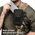 PreciousU Tactical Molle Accessory Pouch - Backpack Shoulder Strap Bag with Double-Zipper Pocket for Outdoor Gear