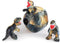 IFOYO Squeaky Dog Toys, Dinosaur Puppy Toys, Plush Interactive Dog Toys for