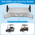 Golf Cart Seat Covers for EZGO, Club Car, Enhanced Quality Material, 50.2''x 29.7'', Easy to Install, Gray Golf Cart