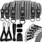 Generic Workout Bands | Fitness Elastic Band - Heavy Duty Non-Slip Strap Equipment
