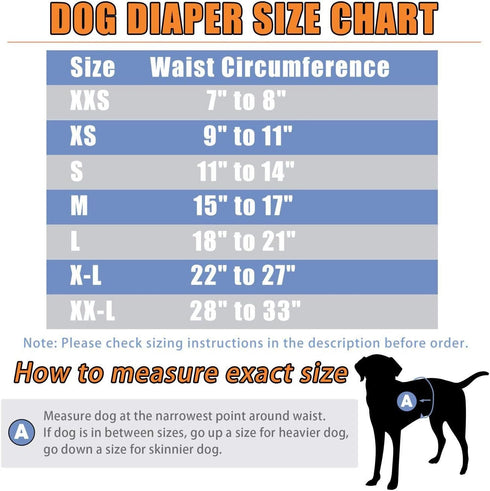 Leekalos Male Dog Diapers (3 Pack) - High Absorbing Washable Reusable Belly Bands for Male Dogs (Koala, Small)