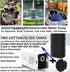Ultra Quiet Fish Tank Filter - 4-in-1 Internal Aquarium Filter, 500-1800L/H Submersible Water Pump