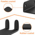 WALMANN 2 Pack Bike Pedal Hanger Wall Mount - Heavy Duty Horizontal Bike Rack for Garage Display Stand
