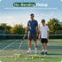 29"43" 25 1.53 YooKoo Rolling Tennis Ball Picker, Adjustable Tennis Ball Hopper, Lightweight and Sturdy, Holds Up