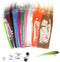 Greatfishing 13 Packs Mix Color Long Fiber Fly Tying Materials for Streamer Fly Tying