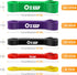 OZFIT Set Pull Up Bands, Resistance Bands, Pull Up Assistance Bands for Men & Women, Exercise Workout Bands for Working