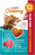 Catit Creamy Lickable Cat Treat, Healthy Tuna Cat Treat, 12 Pack