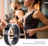 Waterproof Ceramic NFC Ring, Smart Ring Health and Fitness Tracker, Sleep Heart Rate Oxygen Monitor, Wide Surface