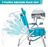 Hikarinowa Backpack Outdoor High Beach Lawn Chair,Portable Lightweight Folding Chair for Adults,Folding Beach