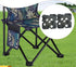 Ioensy (8 Camping Chair Connector Repair Kit Pieces), Black, Heavy-Duty, for Fishing, Garden, Stool and Lawn, Square