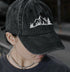 Mountain Trees Adjustable Hat for Men Women, Funny Embroidered Cotton Baseball Cap Hiking Camping Explore Outdoor