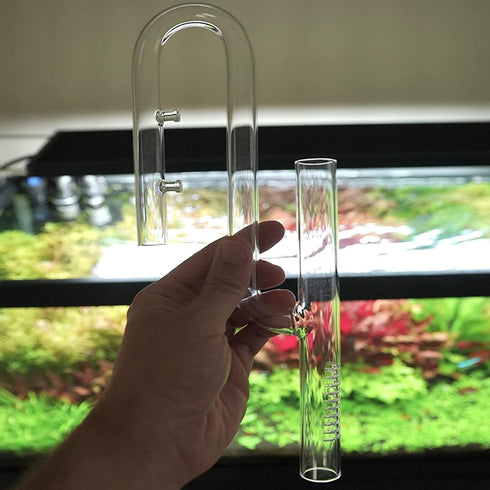 Bilindasly Lily Pipe Inflow with Surface Skimmer - Aquatic Inflow Set for Aquarium Planted Tank 17mm
