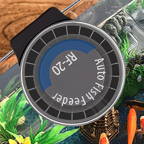 Generic Feeder,21-Compartment 6 Fish Automatic Timers Aquarium Food Dispenser,Fish Tank Smart Feeder - for Turtle Betta