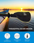 OCEANBROAD Adjustable Kayak Paddle - 86in/220cm to 94in/240cm Oar with Paddle Leash for Kayaking and Boating
