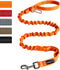 AUROTH 6FT/4.5FT Dog Leash for Large Dogs, Heavy Duty Bungee, No Pull with 2 Padded Handles, Orange