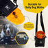 Hundefreund Dog Treat Pouch Bag for Training Dogs - Small Fanny Pack for Treats, Orange (5.5 x 4.3 x 1.6 inches)