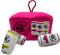 Puppy Plush Squeaky Hide-and-Seek Toy, Imitation Wine Bottle Pattern, Miniature Toys for Small Medium Large Dogs